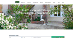Desktop Screenshot of chambres-abbaye.com