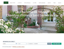 Tablet Screenshot of chambres-abbaye.com
